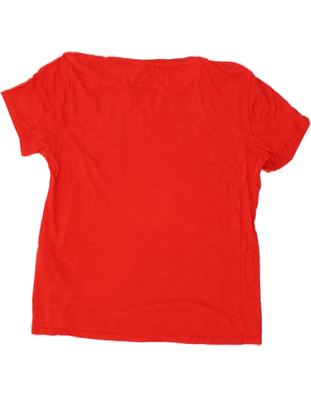 LEVI'S Womens T-Shirt Top UK 16 Large Red Cotton Vintage Levi's and Second-Hand Levi's from Messina Hembry 