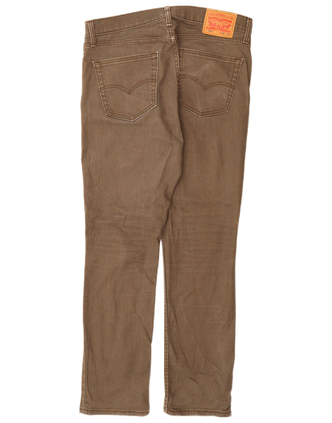 Levi's Herren 511 Slim Jeans W36 L32 Graue Baumwolle