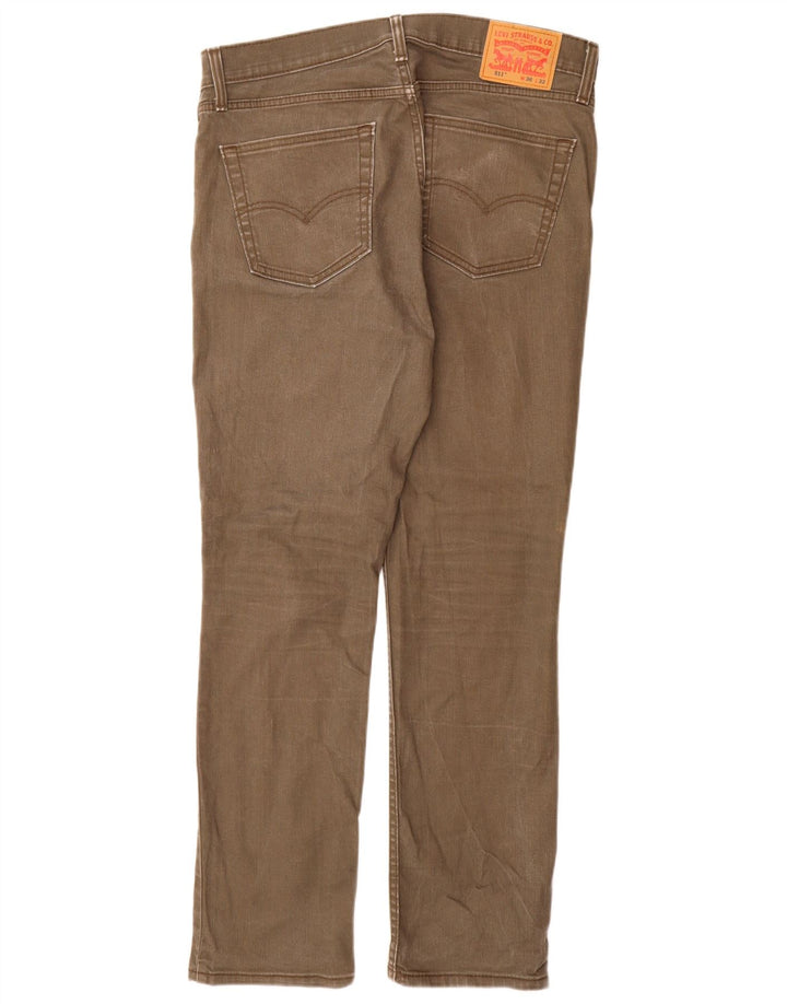 Levi's Herren 511 Slim Jeans W36 L32 Graue Baumwolle