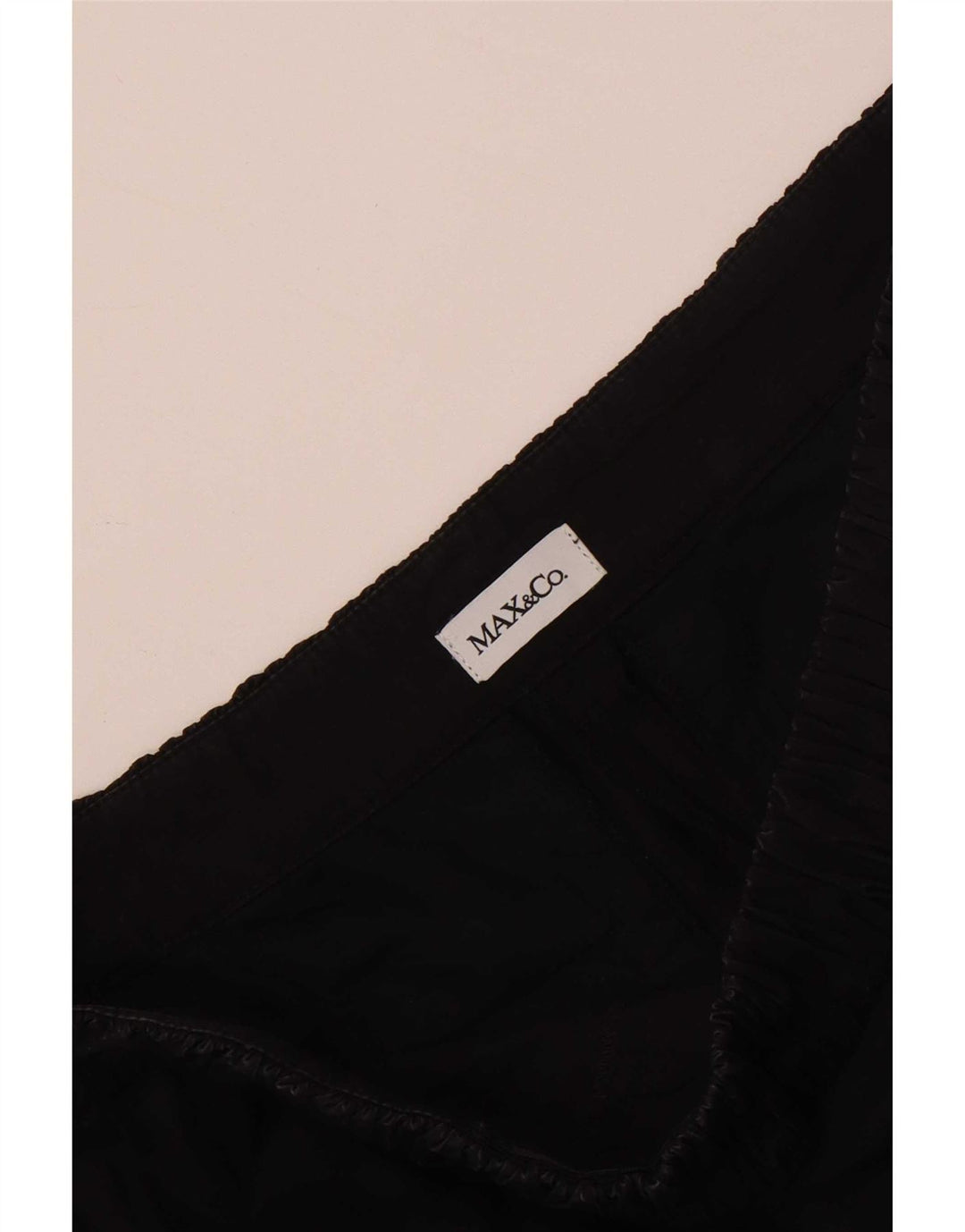 Max & Co. Damen-Caprihose mit weitem Bein, W30, L21, Schwarz