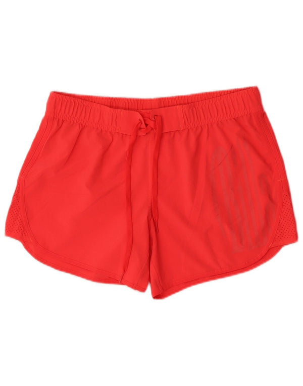 Billabong Womens Graphic Swimming Shorts UK 14 Medium  Red Polyester