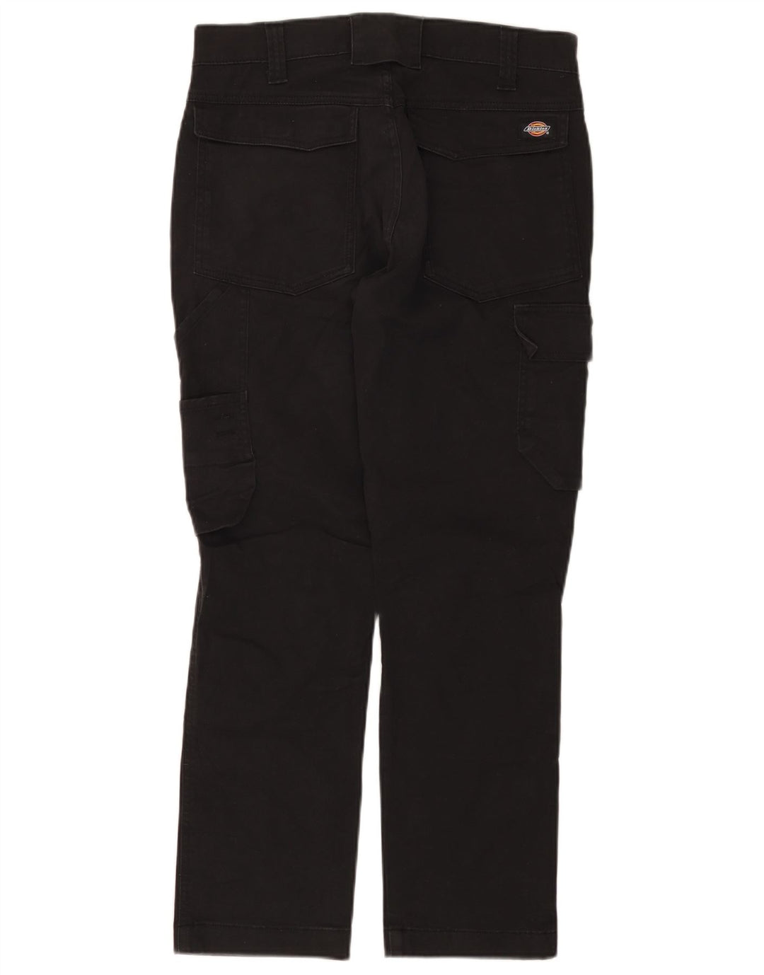 Dickies Herren gerade Cargohose W32 L30 schwarze Baumwolle