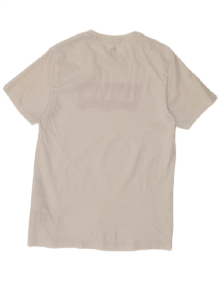 Levi's Herren-T-Shirt mit Grafik, mittelweiße Baumwolle