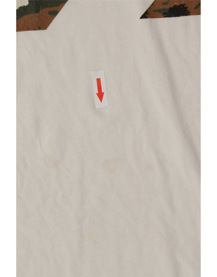 Converse Herren-T-Shirt mit Grafik, mittelweiße Baumwolle