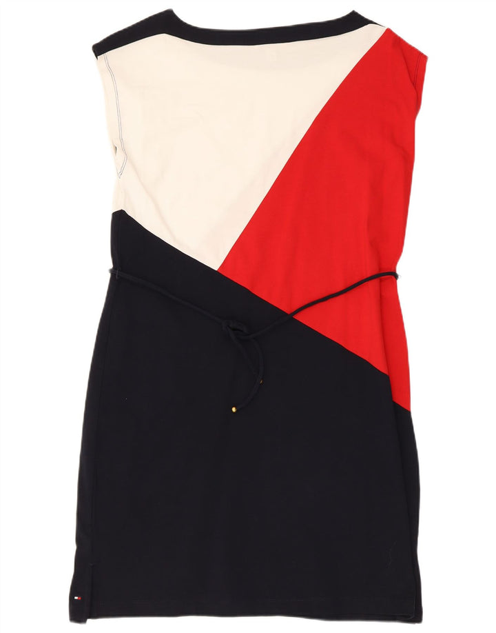 Tommy Hilfiger Damen Etuikleid UK 12 Medium Mehrfarbig Colourblock