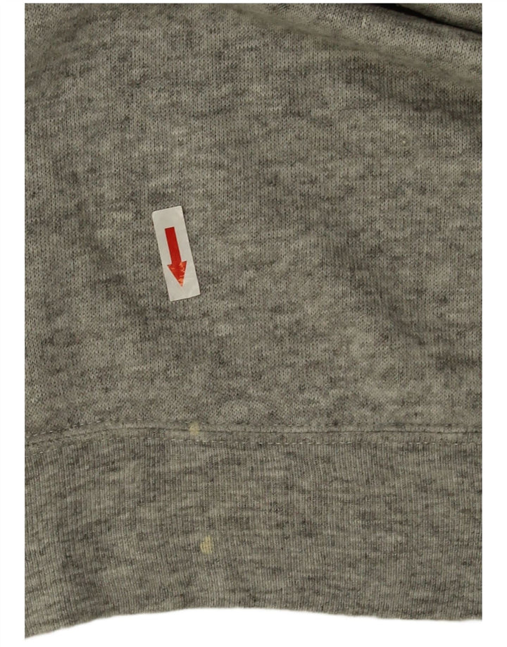 Champion Herren-Sweatshirt mit Grafik, kurzärmelig, klein, Grau, Farbblock