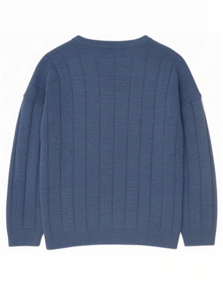 Marks & Spencer Herren St. Michael Cardigan Pullover XL Marineblau Acryl