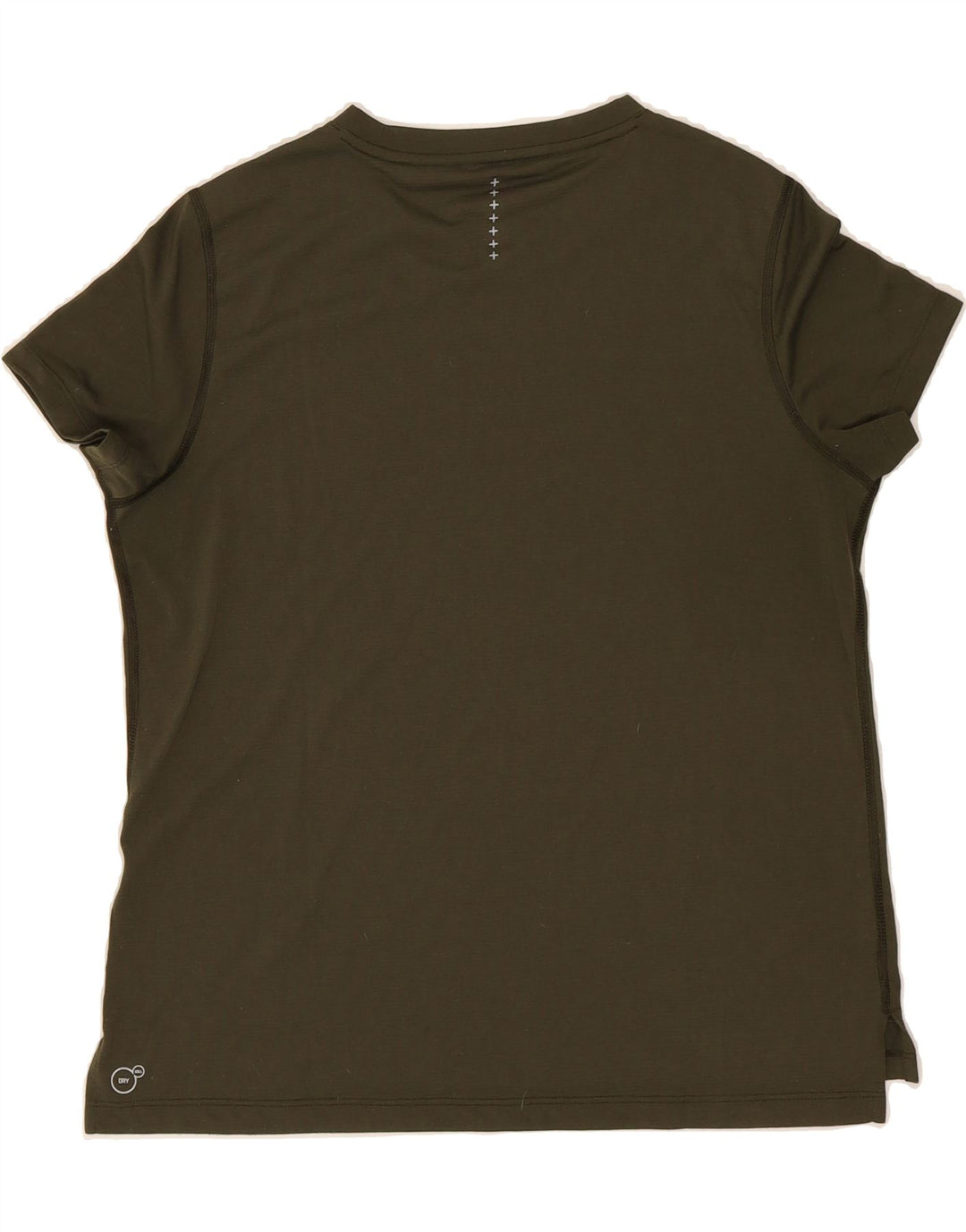 PUMA Womens T-Shirt Top UK 14 Medium  Khaki Vintage Puma and Second-Hand Puma from Messina Hembry 
