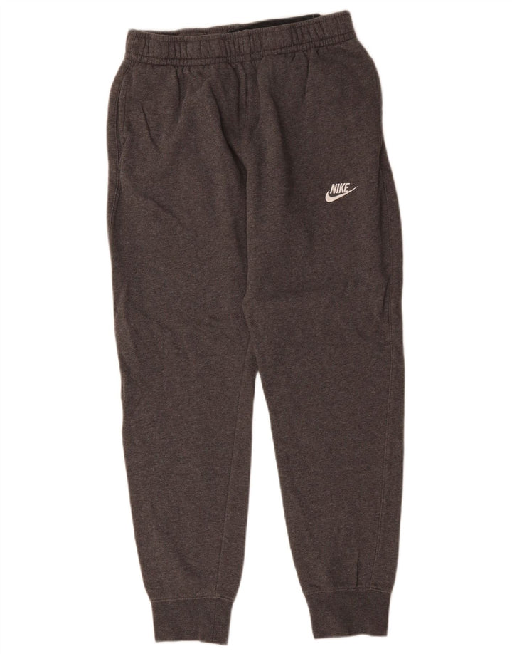 Nike Herren-Trainingshose, Jogginghose, Größe S, grau gefleckte Baumwolle