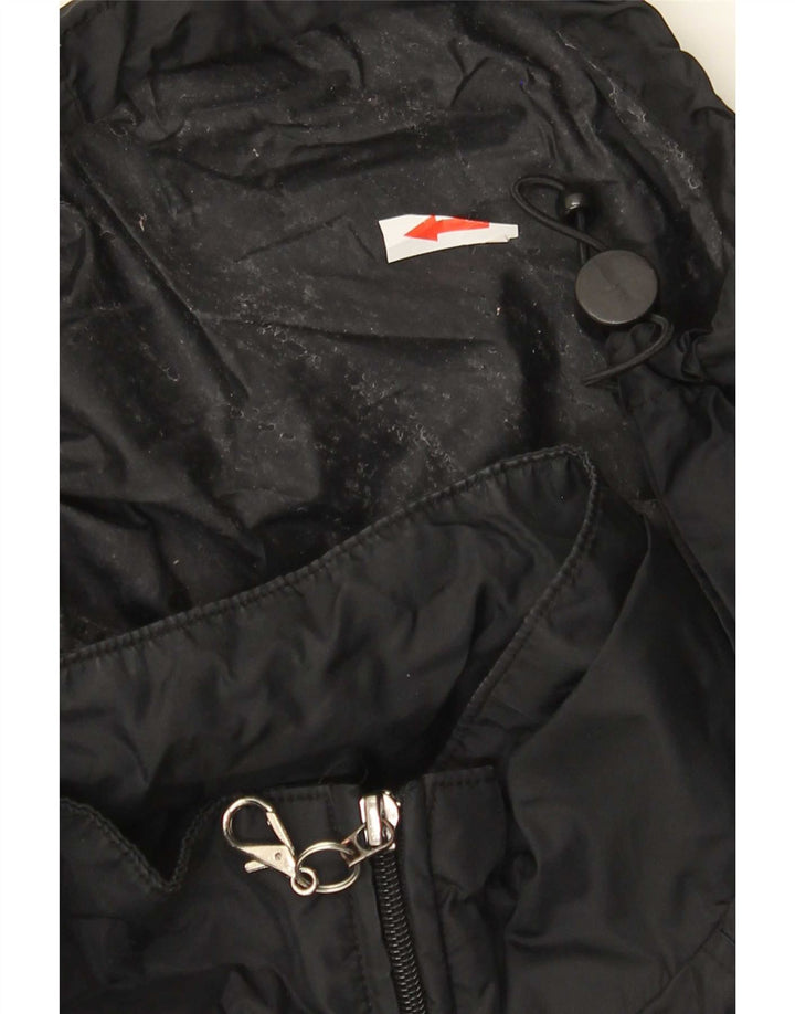 Champion Herren-Regenjacke mit Kapuze, UK 36, Größe S, Schwarz, Polyamid