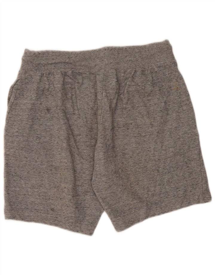 Champion Herren-Sportshorts aus mittelgrau gesprenkelter Baumwolle