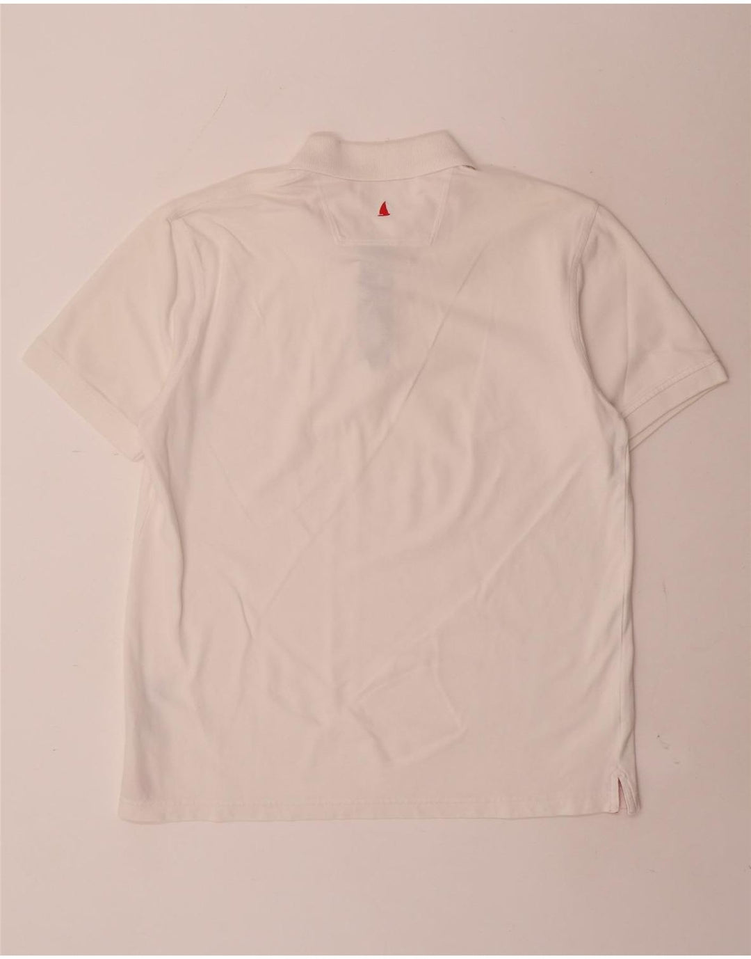 MUSTO Herren-Poloshirt, groß, weiße Baumwolle
