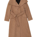 Zara Damen Loose Fit Mantel UK 6 XS Beige