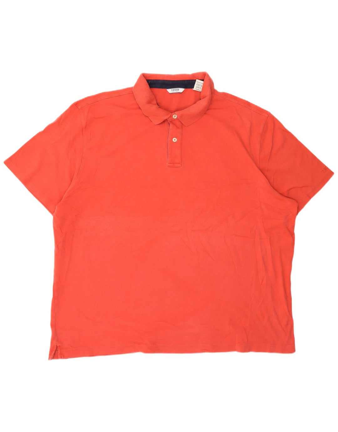Izod Herren Poloshirt 2XL Rosa Baumwolle