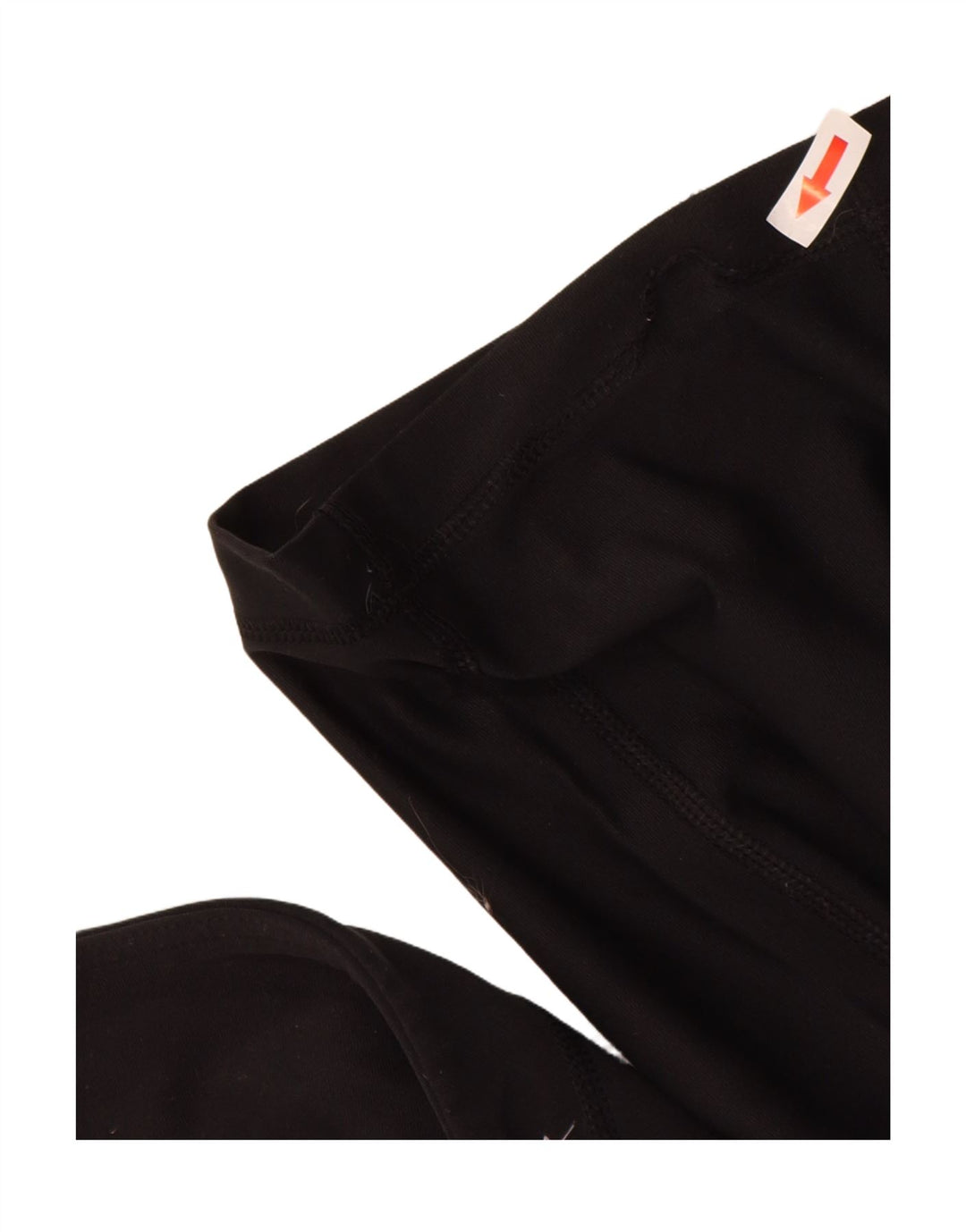 Nike Damen Dri Fit Trainingshose UK 12 Medium Schwarz Polyester