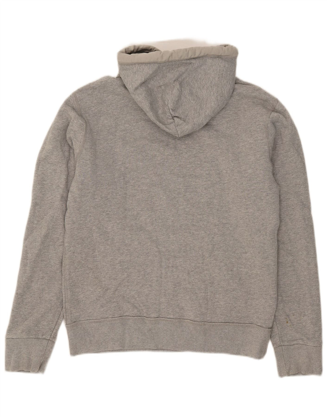 Fat Face Herren-Kapuzenpullover mit Grafik, Größe S, grau meliert, Baumwolle