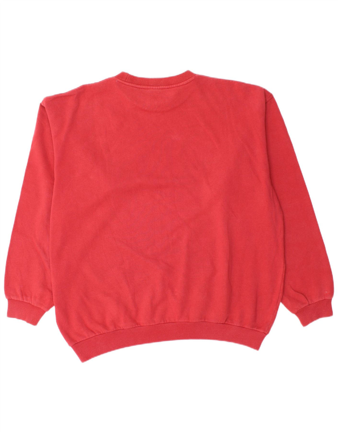Fila Herren Sweatshirt Pullover IT 52/54 Große rote Baumwolle