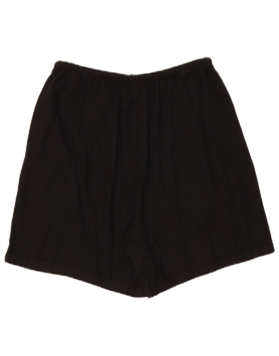 Marks & Spencer Damen Chinoshorts UK 10 Small W30 Schwarzes Leinen