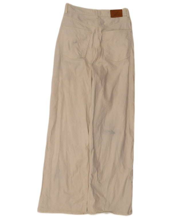 Levi's Damen High Rise Loose Jeans W28 L31 Off White Baumwolle