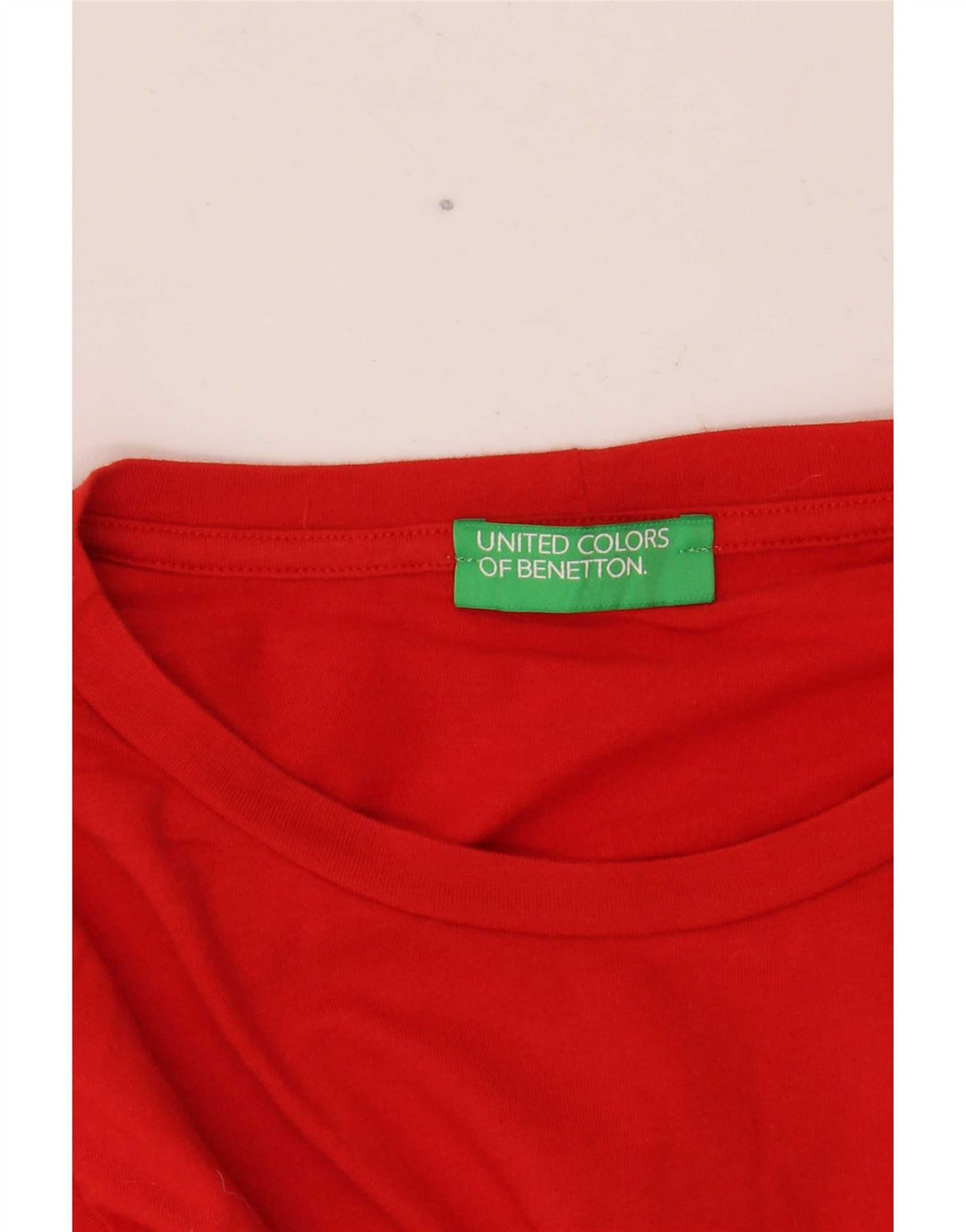 Benetton Damen Weste Top UK 10 Small Rot