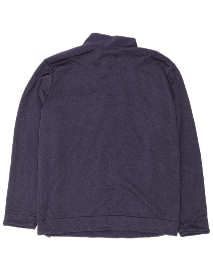 Under Armour Herren-Sweatshirt mit Reißverschluss, XL, Marineblau, Polyester
