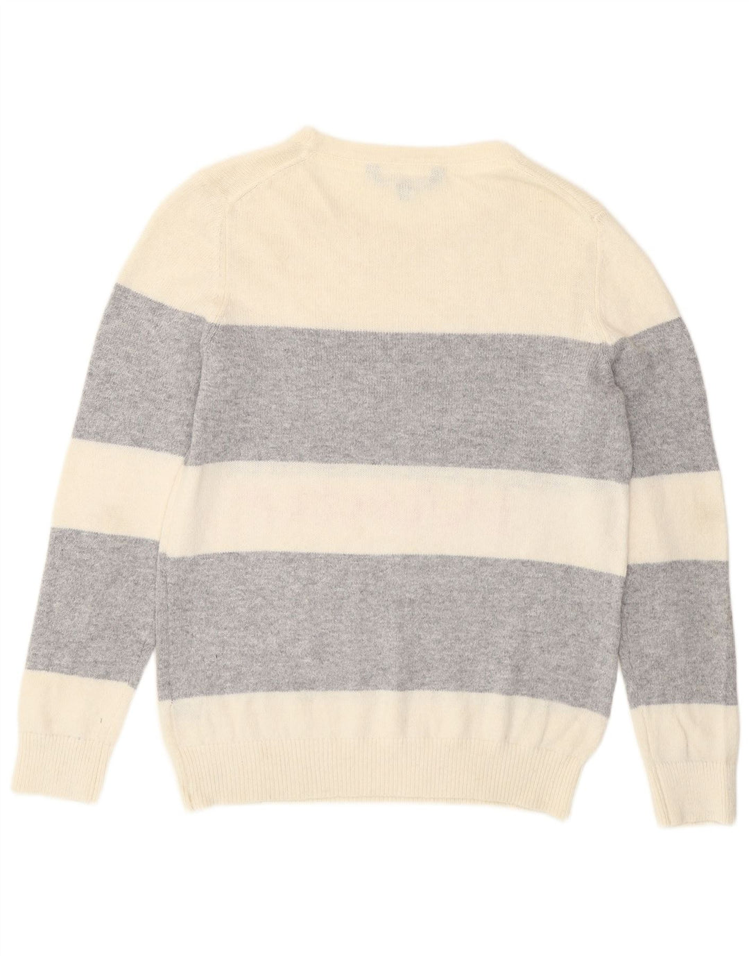 Crew Clothing Damen-Pullover mit Rundhalsausschnitt, Gr. 12, Mittel, gebrochenes Weiß