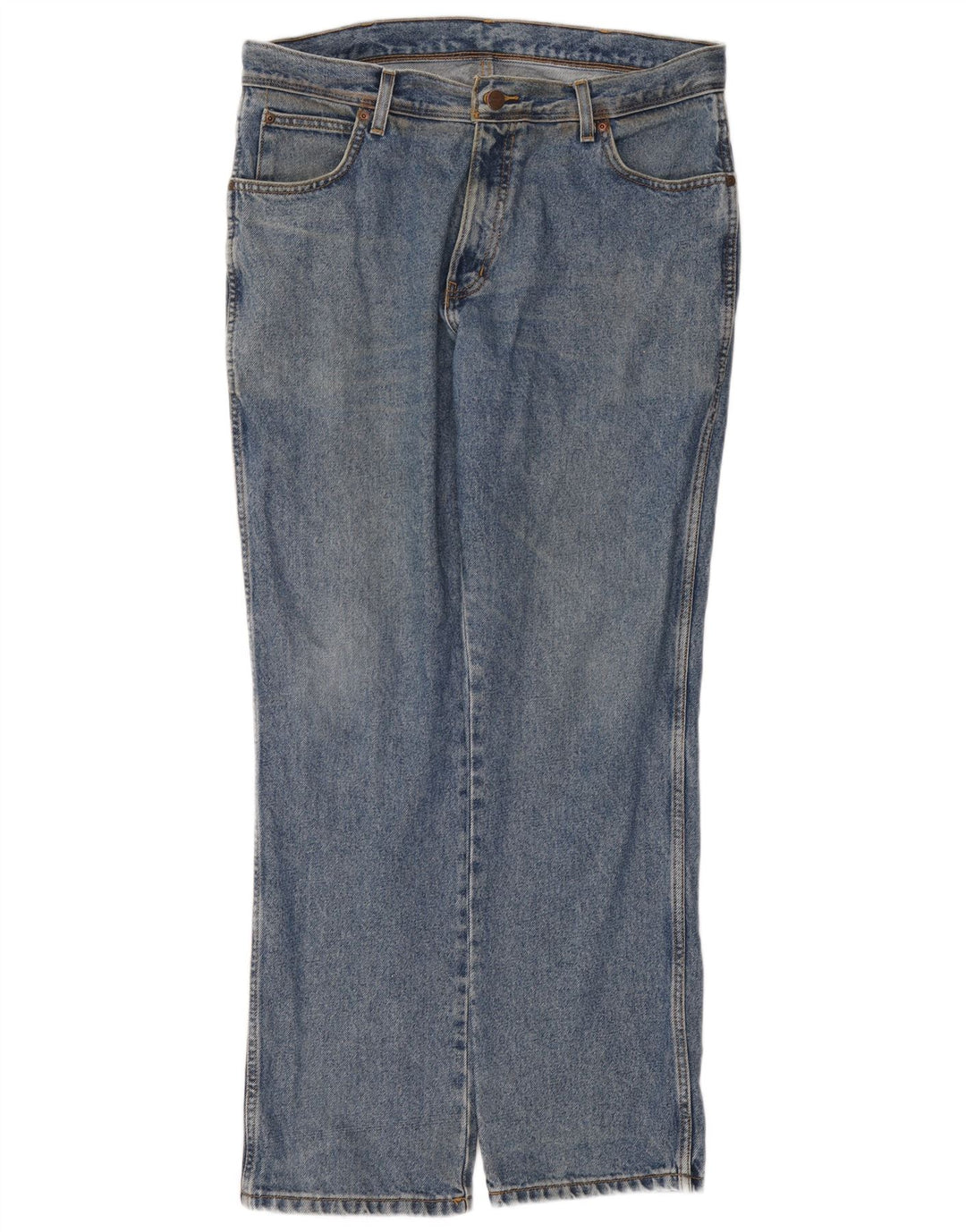 Wrangler Herren-Jeans mit normaler Passform, gerade Passform, W36, L32, blaue Baumwolle