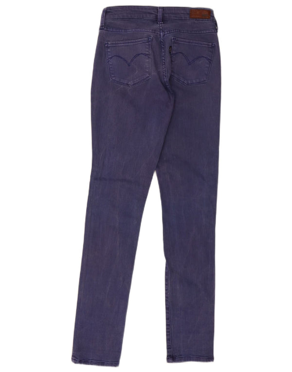 Levi's Damen Demi Curve Skinny Jeans W24 L29 Marineblau