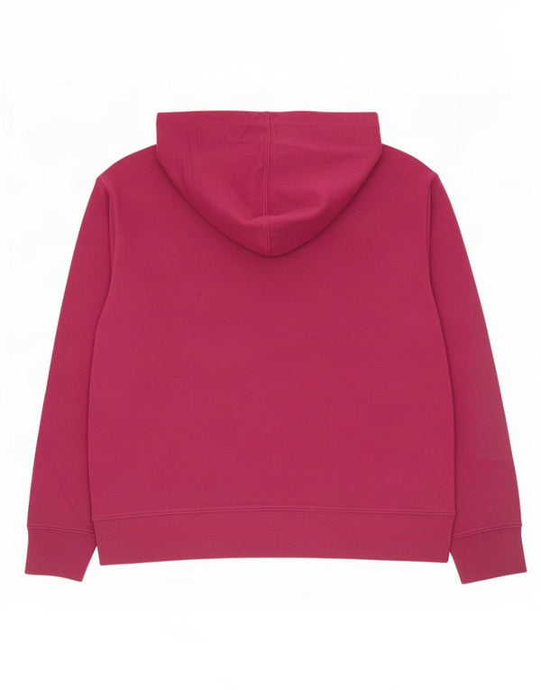 Champion Damen-Kapuzenpullover mit Grafik, UK 16, Größe L, Rosa, Baumwolle