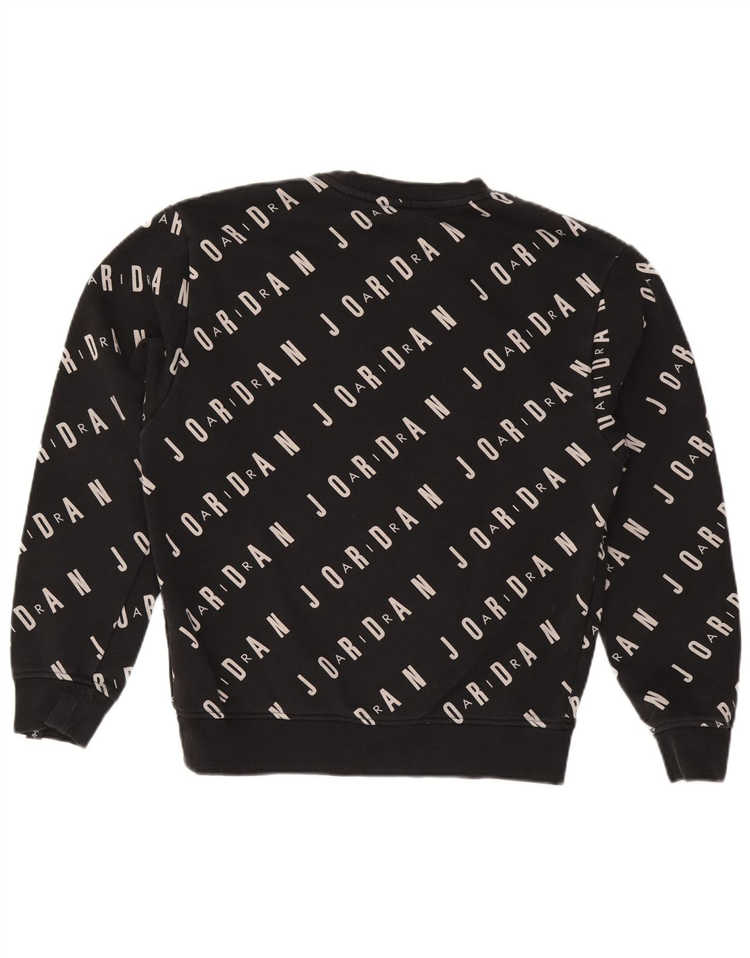 Jordan Herren-Sweatshirt mit Grafik, Größe S, schwarze Baumwolle