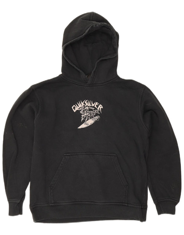 Quiksilver Kapuzenpullover mit Grafik für Jungen, 13–14 Jahre, Schwarz