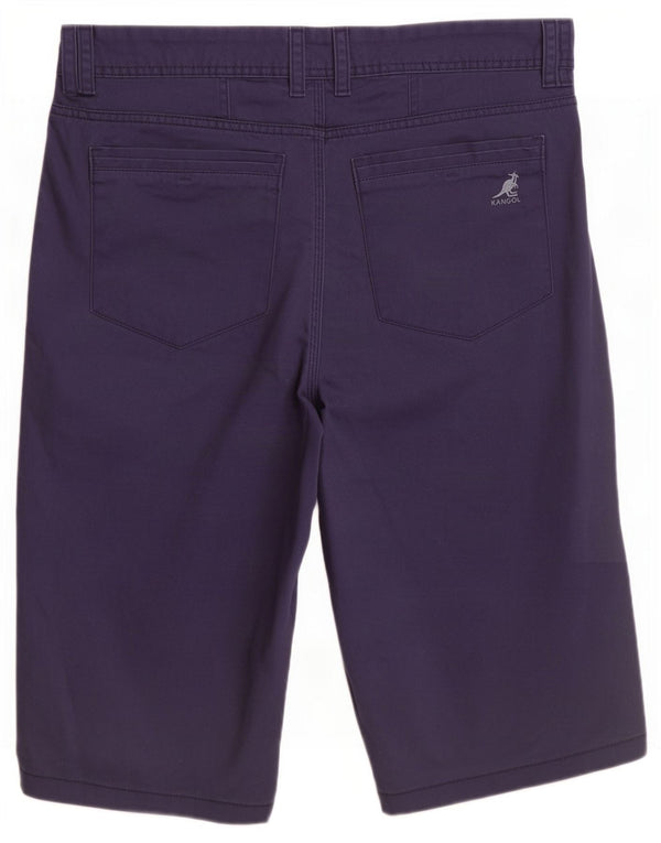 Kangol Herren-Chinoshorts, Größe M, W32, Marineblau, Baumwolle