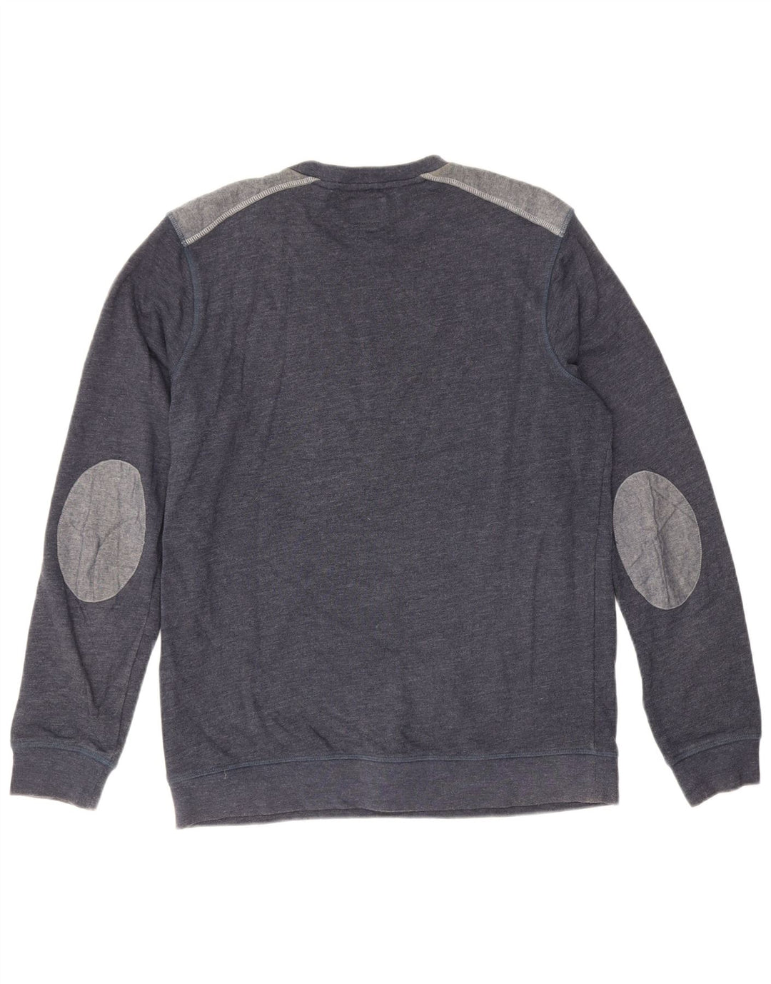 Quiksilver Herren-Sweatshirt-Pullover, groß, marineblau, Colourblock-Baumwolle