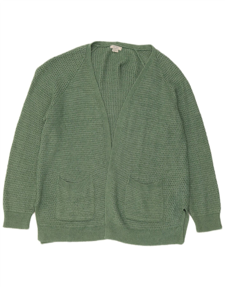 Offener Cardigan für Damen von Fat Face, UK 12, Mittelgrün, Acryl