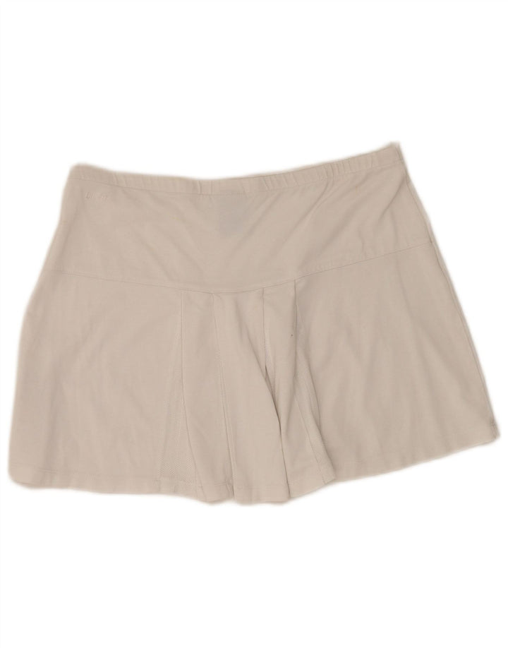Nike Damen Sportshorts UK 14 Medium Weiß