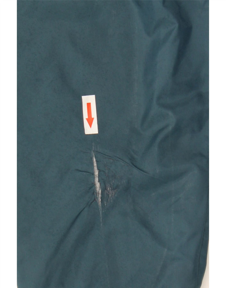 Vans Herren-Windbreakerjacke mit Kapuze, UK 36, Small, blaues Colourblock-Nylon