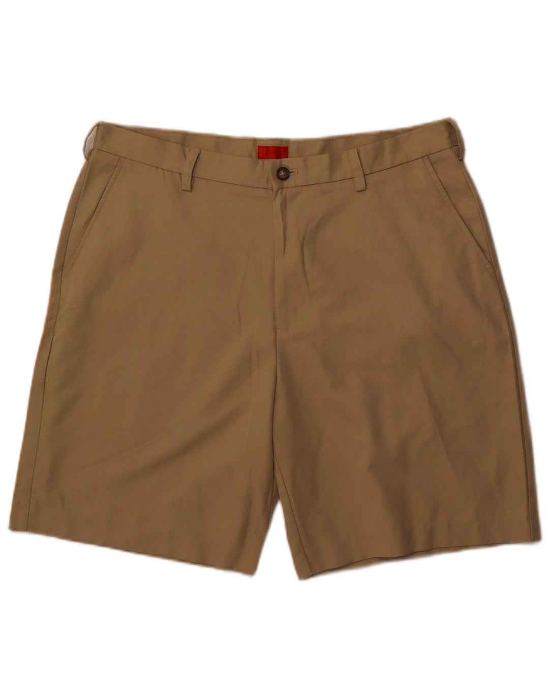 Izod Herren Chinoshorts W38 XL Beige Polyester