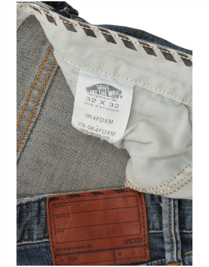 Vans Herren Straight Jeans W32 L32 Blau