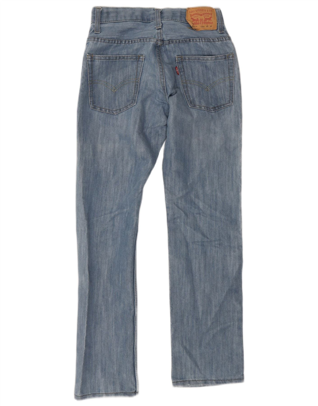 Levi's Jungen 511 Slim Jeans 11–12 Jahre W26 L26 Blaue Baumwolle