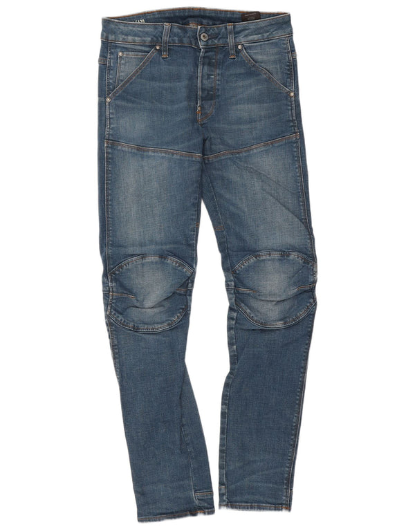 G-Star Herren 3D Arc Slim Jeans W28 L32 Blaue Baumwolle