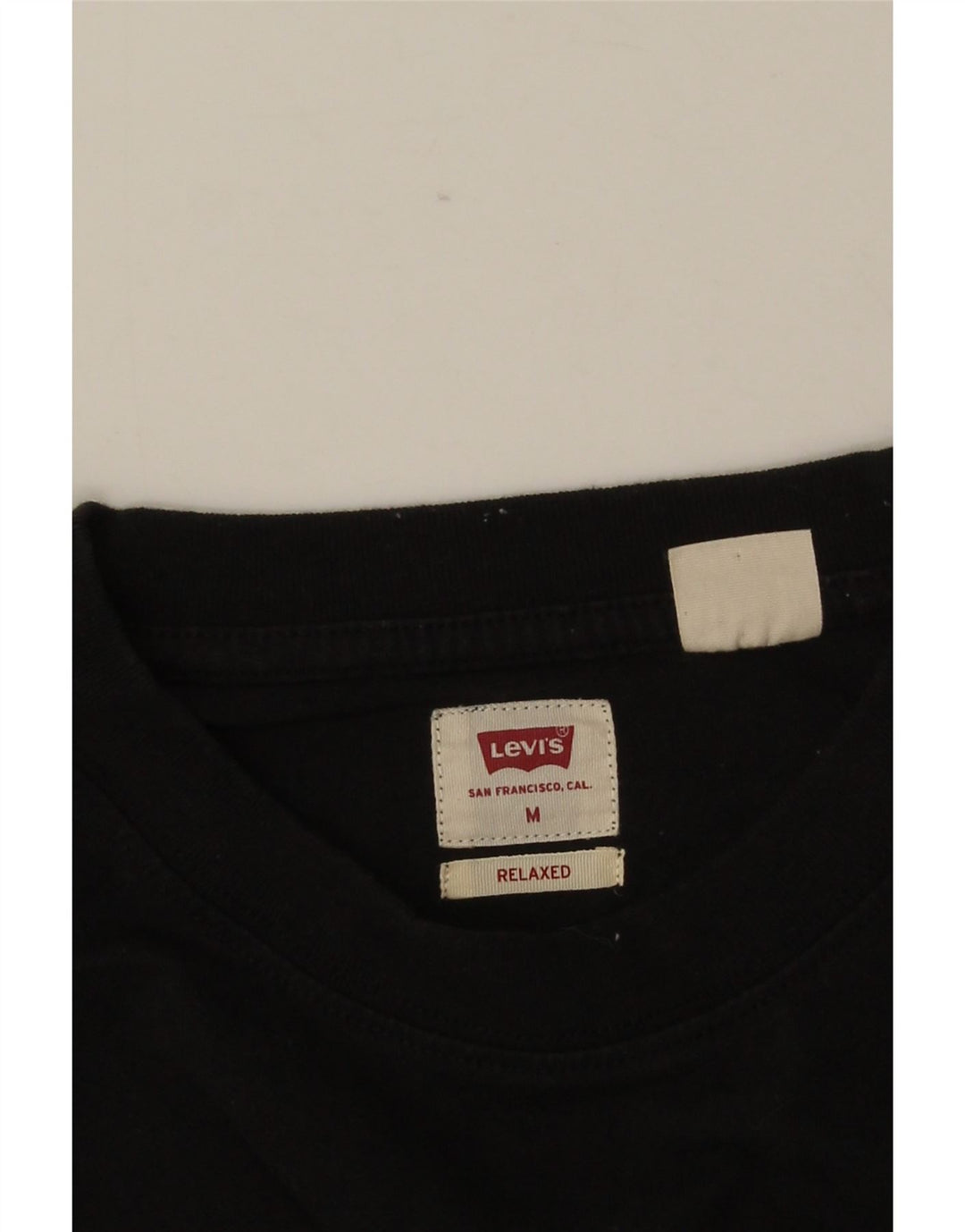 LEVI'S Herren Relaxed T-Shirt Top Medium Schwarz