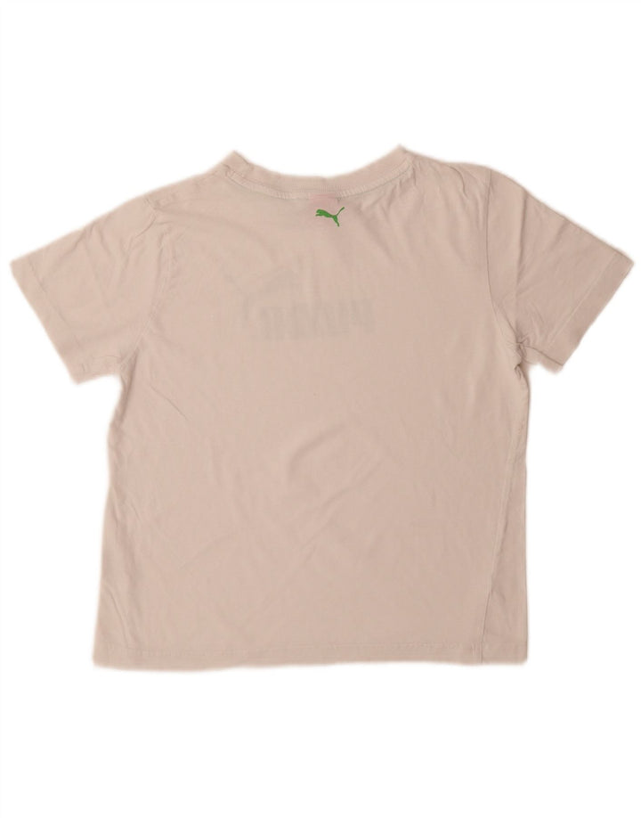 Puma Jungen T-Shirt mit Grafik, 11–12 Jahre, Weiß