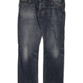 Tommy Hilfiger Herren Regular Fit Straight Jeans W38 L34 Blaue Baumwolle