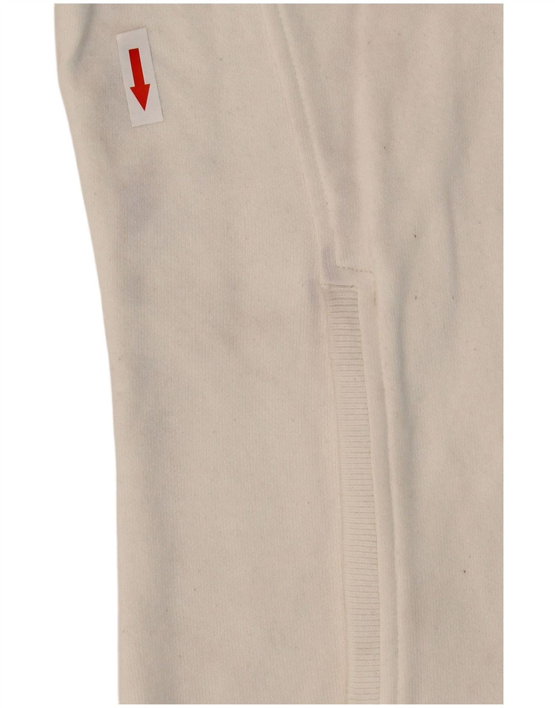 Champion Damen-Sweatshirt mit Reißverschluss am Hals, UK 14, mittelweiße Baumwolle