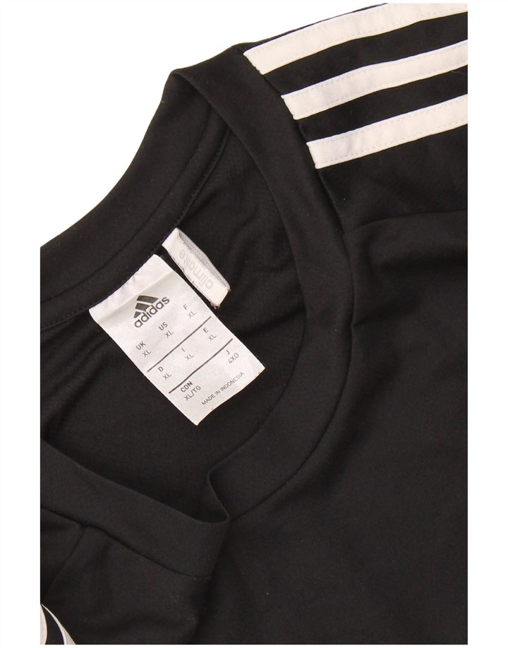 Adidas Herren Climalite T-Shirt Top XL Schwarz