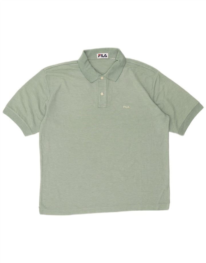 Fila Herren Poloshirt XL Grün