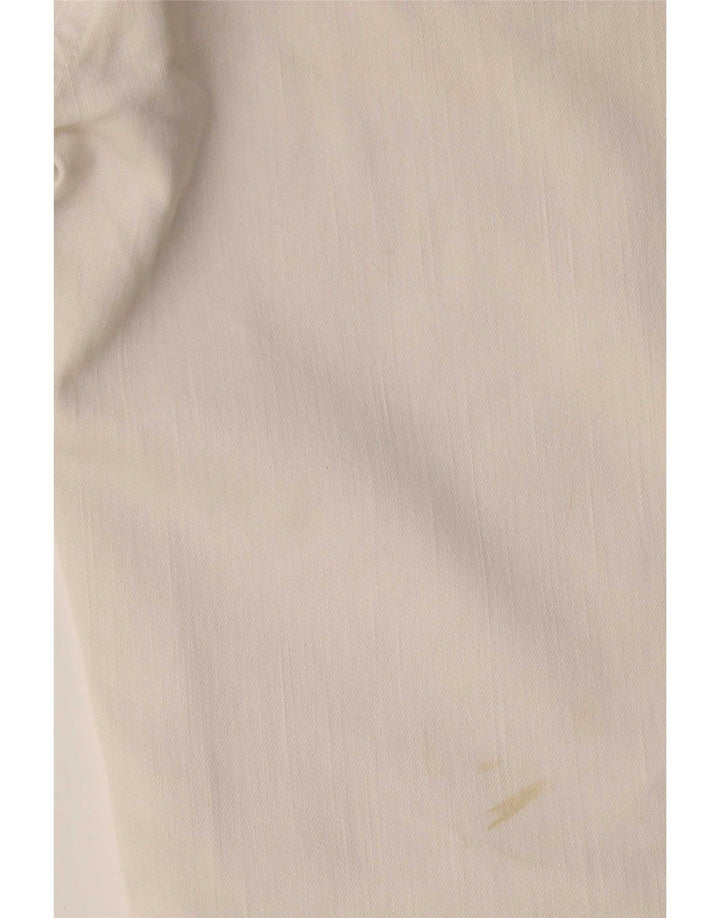 Dolce & Gabbana Damen Straight Jeans W32 L30 Weiß