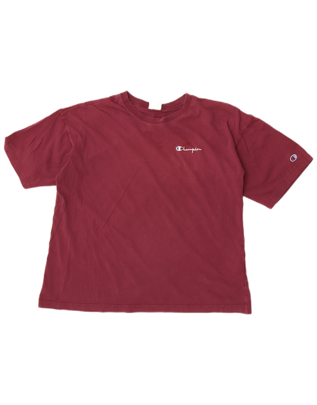 Champion Herren T-Shirt Top Medium Burgund