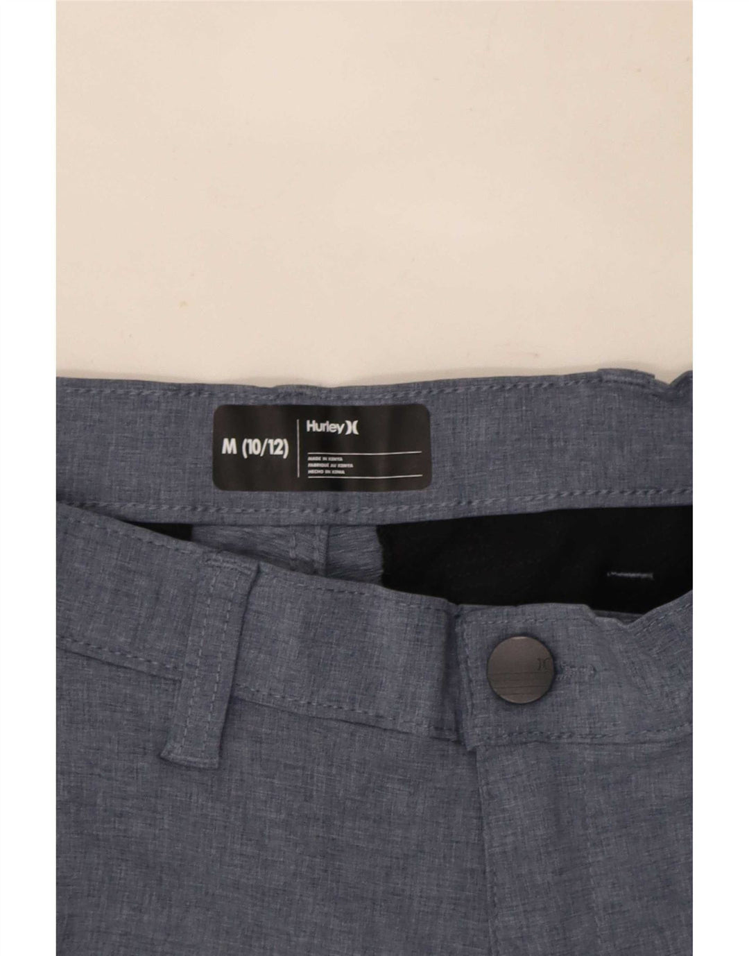 Hurley Chino-Shorts für Jungen, 10–11 Jahre, Größe M, W26, Blau