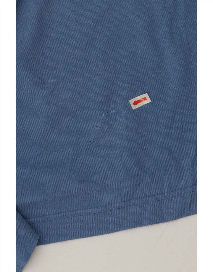 Kappa Herren-Poloshirt aus mittelblauer Baumwolle
